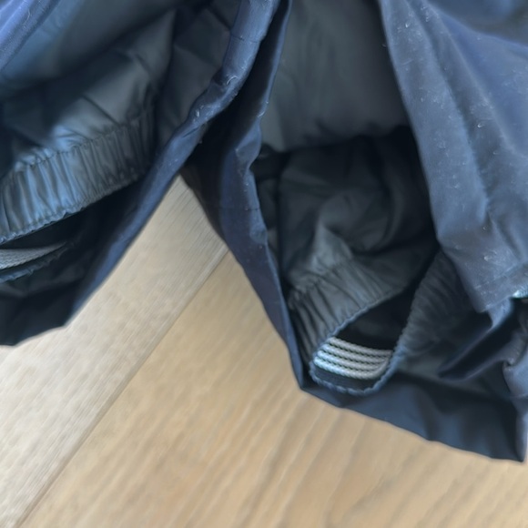 Lands end squall black bibs overalls snow 7 boys girls insulated - Picture 4 of 5